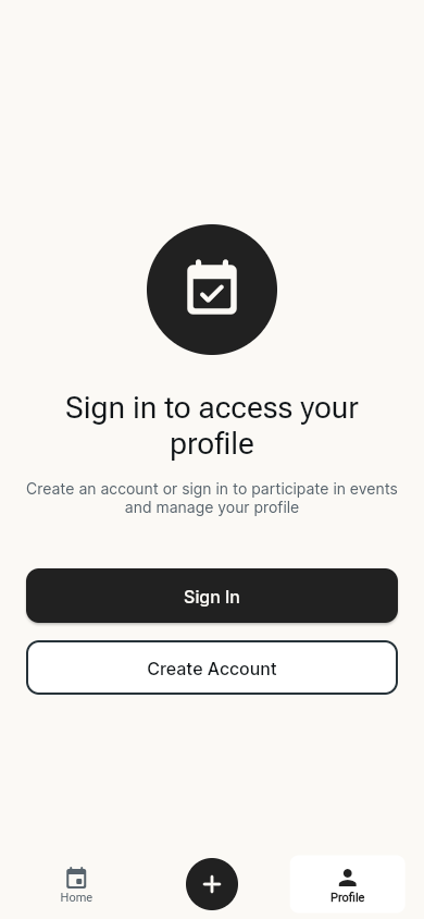 Page profil et connexion